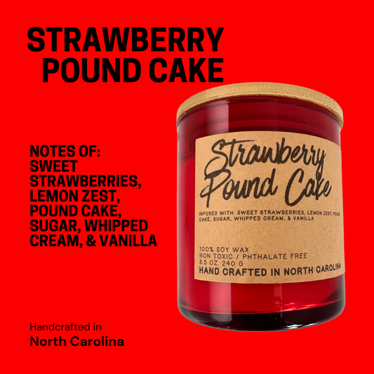 Strawberry Pound Cake